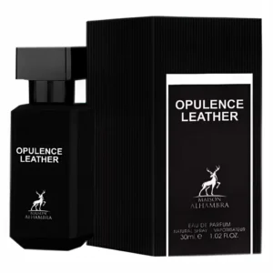Perfume Maison Alhambra Opulence Leather Masculino EDP 30ml